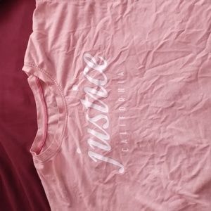 Pink Justice Shirt